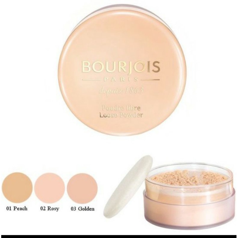 (READY &amp; ORI) Bourjois Loose Powder De Puis 1863 Bedak Tabur