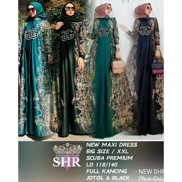 New maxi dress shr