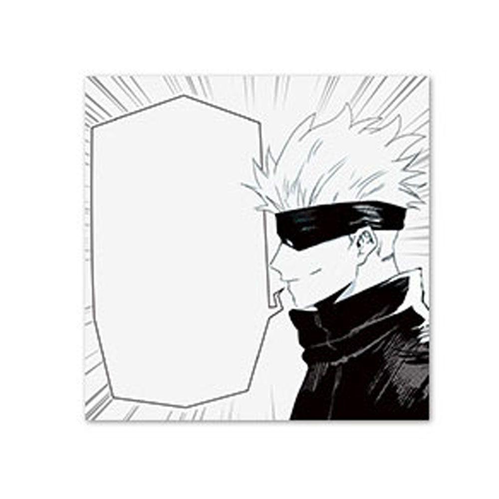 Agustina Jujutsu Kaisen Memo Pad Lucu Perlengkapan Sekolah Alat Tulis Sekolah Gojou Satoru Bantalan Tulisan Perlengkapan Siswa Anime Sticky Notes