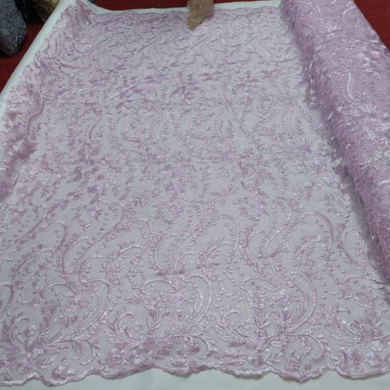 Brokat Tile Spider Cantik / Spider Mix Chantilly / Tile Payet