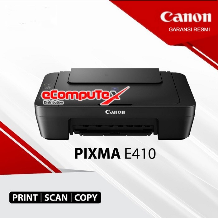 PRINTER CANON E-410 E410 MULTI FUNCTION PRINT SCAN COPY GARANSI RESMI