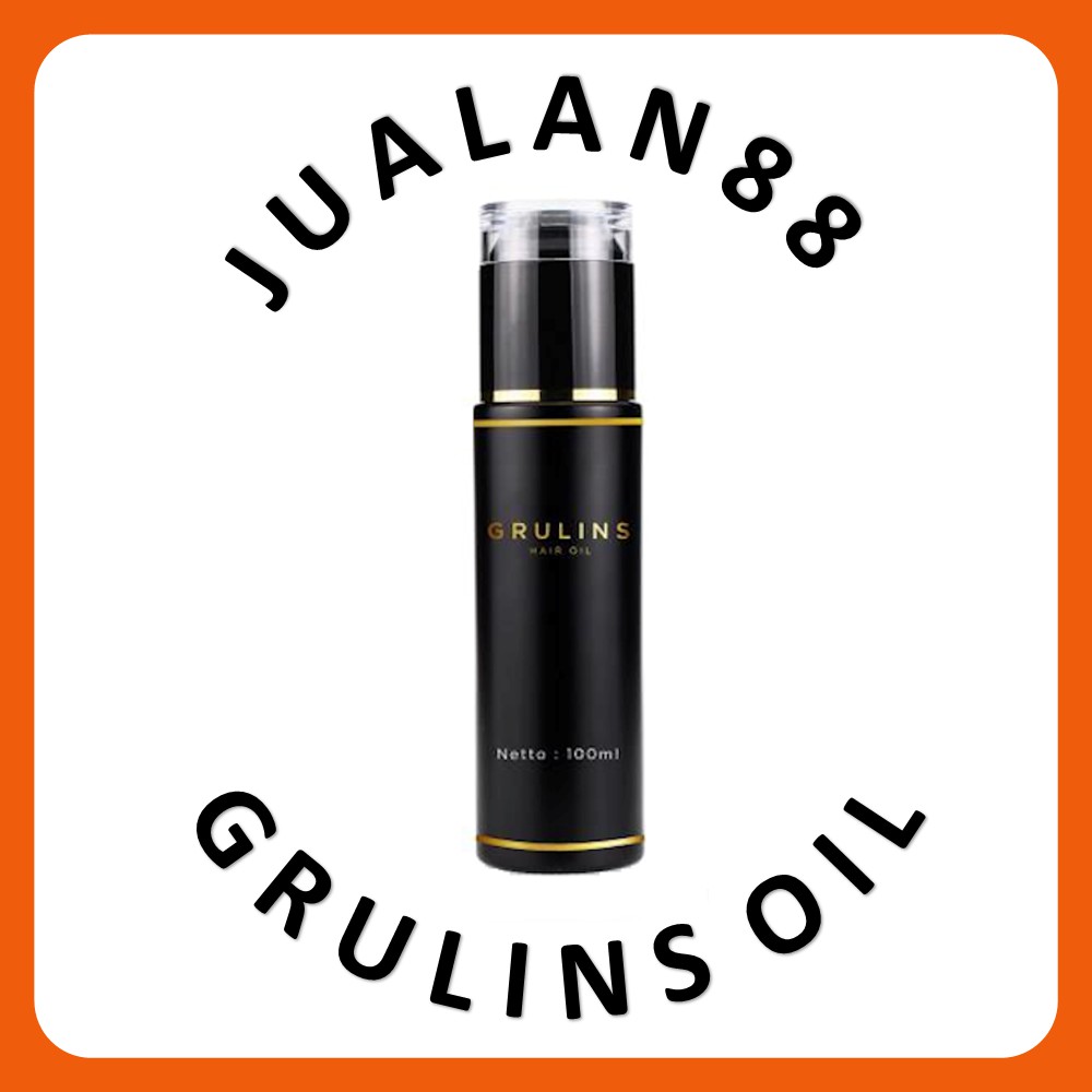 Grulins Minyak Penghilang Uban Penghitam Rambut Mengurangi Rontok Asli Herbal Original 100%