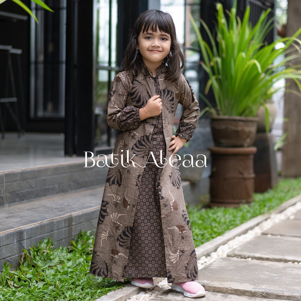 VIRAL GAMIS KELUARGA BATIK SRIWEDARI.MANGGAR. PADI MACAM&quot; MT MAXI JUMBO BUMIL/BUSUI KATUN SOGAN LD100-130 CM KERANG