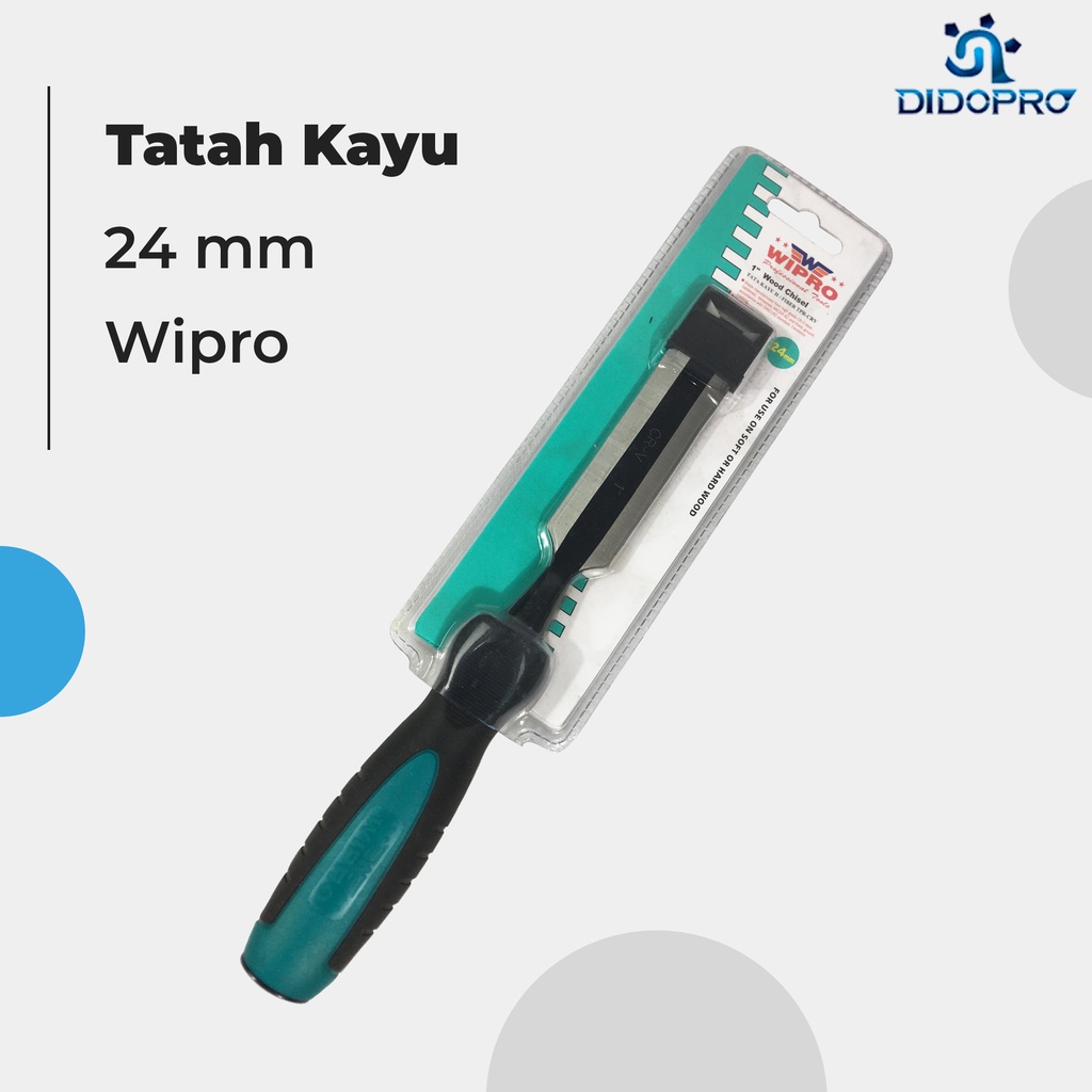 Tatah / Pahat Kayu / Wood Chiesel Wipro CR-V 1&quot;