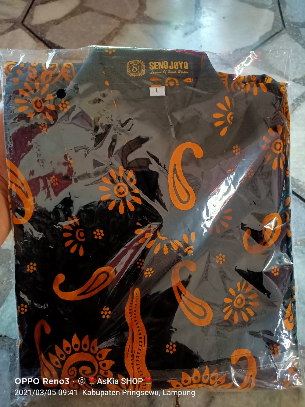 Keris Emas Kemeja Batik Full Furing Katun Halus Sragenan