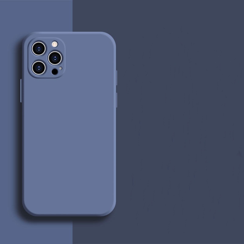 Casing Samsung A53 A50 A50S A32 A30 A30S A20 A10 A10S A7 2018 J7 J6 J6+ J4 J4+ Prime Plus Solid Color Straight Edge Protect Camera Soft Case-8