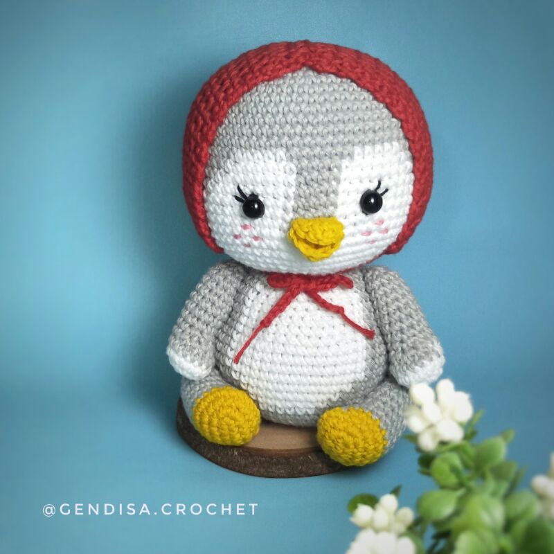 Amigurumi - Boneka Rajut Pinguin qrwl