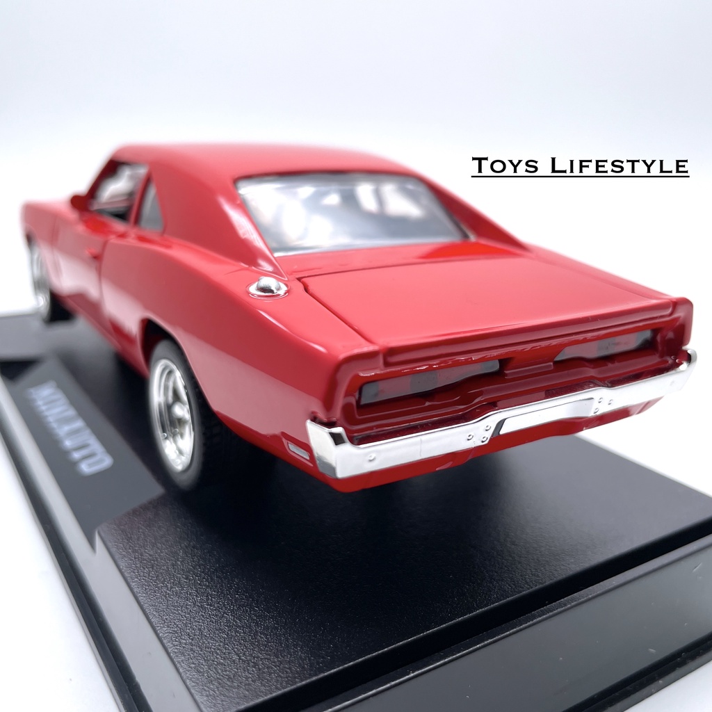 Mobil MiniAuto Diecast Dodge Charger R/T 1970 Fast Furious Skala 1:32