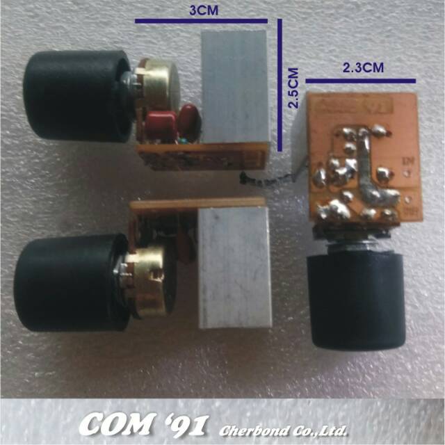 Dimmer 2000 Watt TRIAC BTA16 Pengatur Kecepatan Motor Dinamo