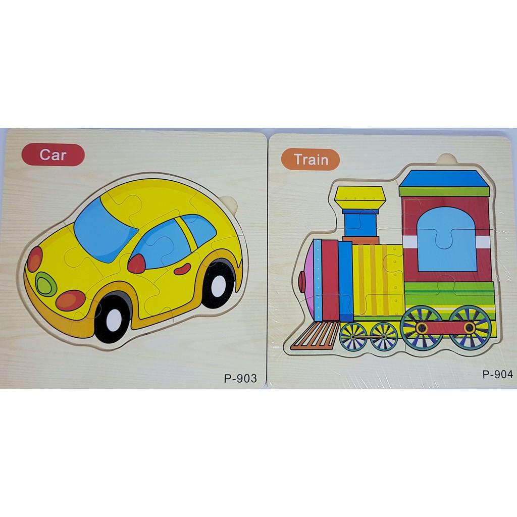 Puzzle Kayu Edukatif / Mainan Puzzle Anak / Mainan Edukasi Anak 1-16 - Mainan kayu hewan