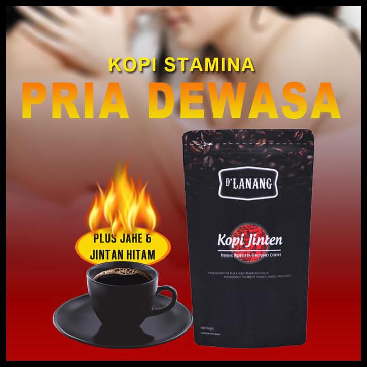 Terbaik! Kopi Romantis Jintan Hitam D-Lanang Obat-Kuat Herbal Original