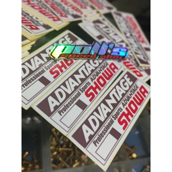 STIKER SHOWA CNC