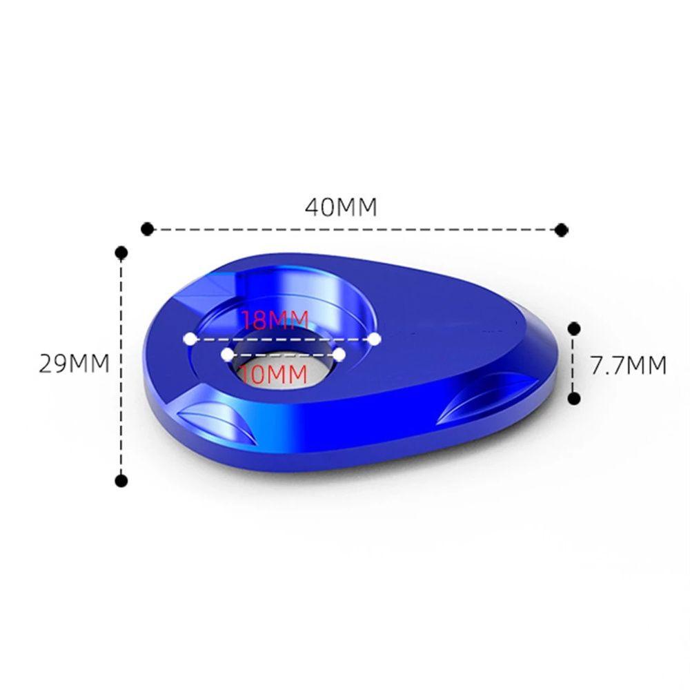 Lanfy Adaptor Spacer Universal Aksesoris Motor Aluminium Aloy Lampu Sein Untuk Indikator Sein Lampu Cuci Moto Light