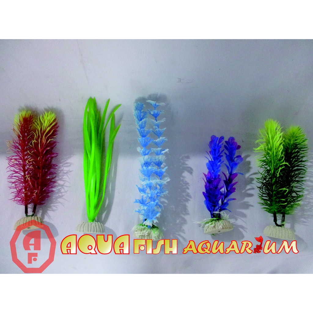  Hiasan  aquarium  BUNGA  20CM Shopee Indonesia