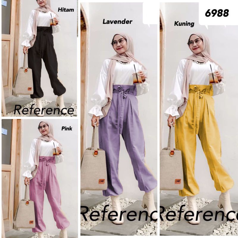 Celana katun prada import 6988