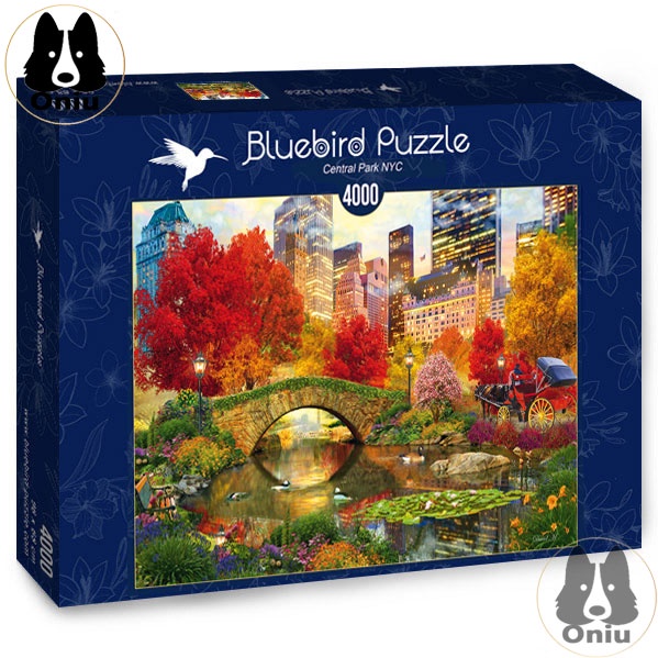 Bluebird Jigsaw Puzzle Central Park NYC 4000 pieces