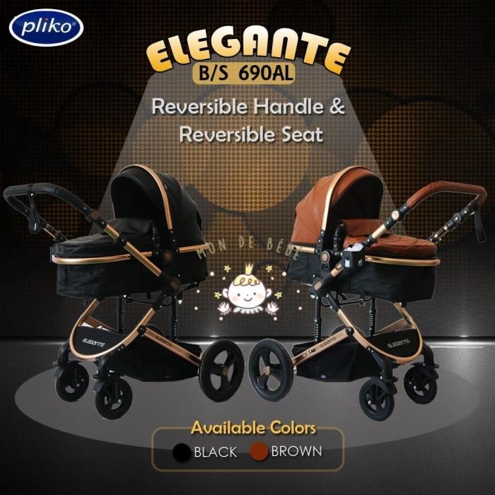 Kereta Dorong Bayi / Stroller Pliko Elegante 690