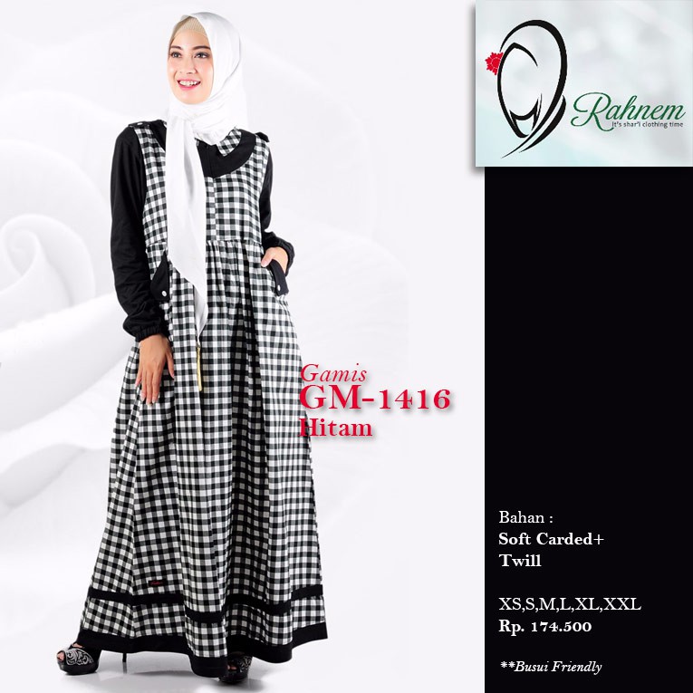Gamis Wanita Dewasa by Rahnem gm 1416