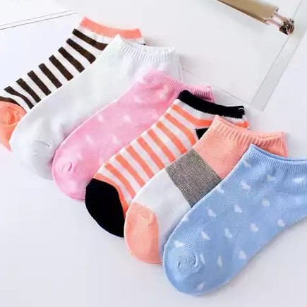 (LUSINAN) KAOS KAKI ANKLE STABILO/ KAOS KAKI MOTIF / KAOS KAKI SEMATA KAKI / SNEAKERS IMPORT