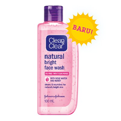 Clean &amp; Clear Natural Bright Face Wash