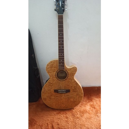 Gitar akustik elektrik CORT SFX AB NAT Bekas