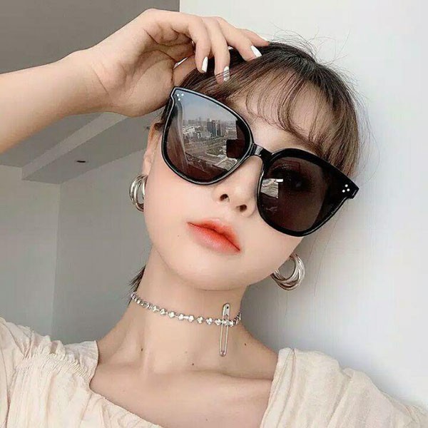 Kacamata Fashion Korea Wanita Pria Kekinian / Kacamata Blueray Anti UV Sunglasses Trendy / TS-93