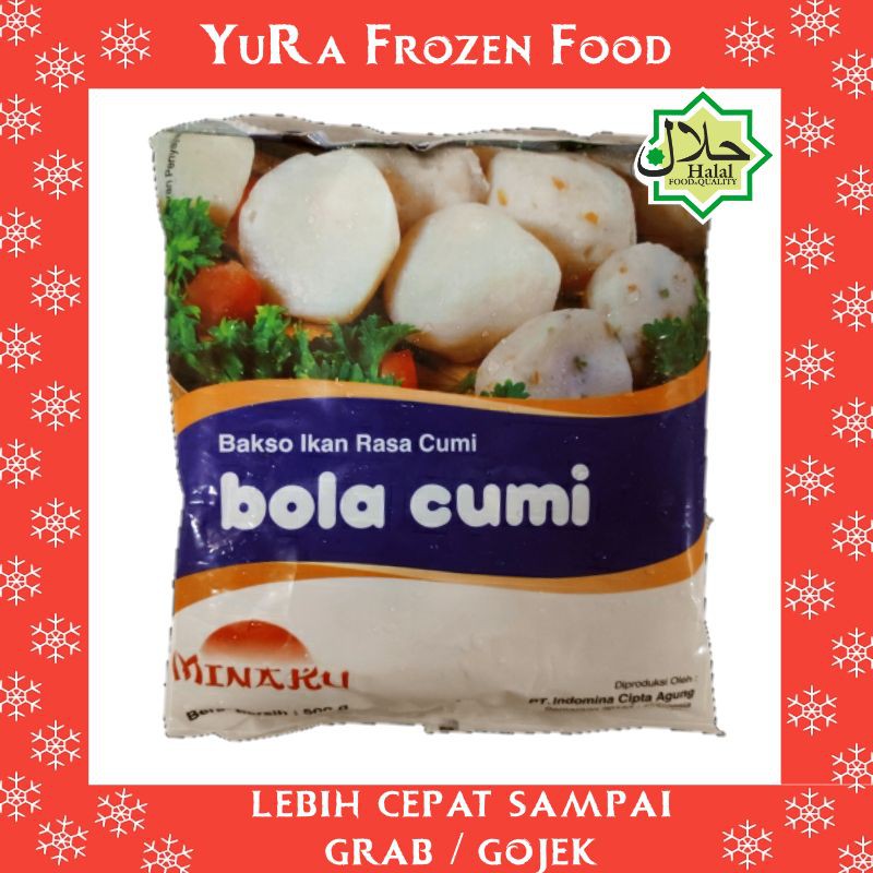 

Bakso Bola Cumi MINAKU Baso Ikan 500 gr