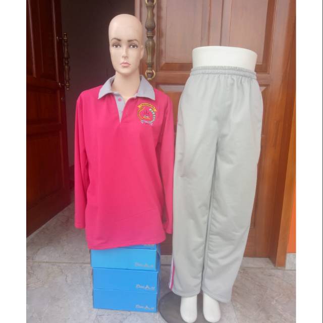 Baju olahraga bhayangkari