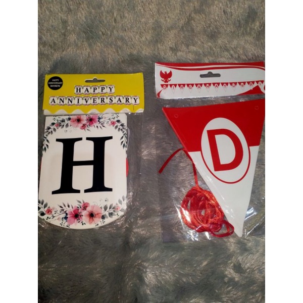 Banner Tulisan Happy Anniversary | Dirgahayu RI