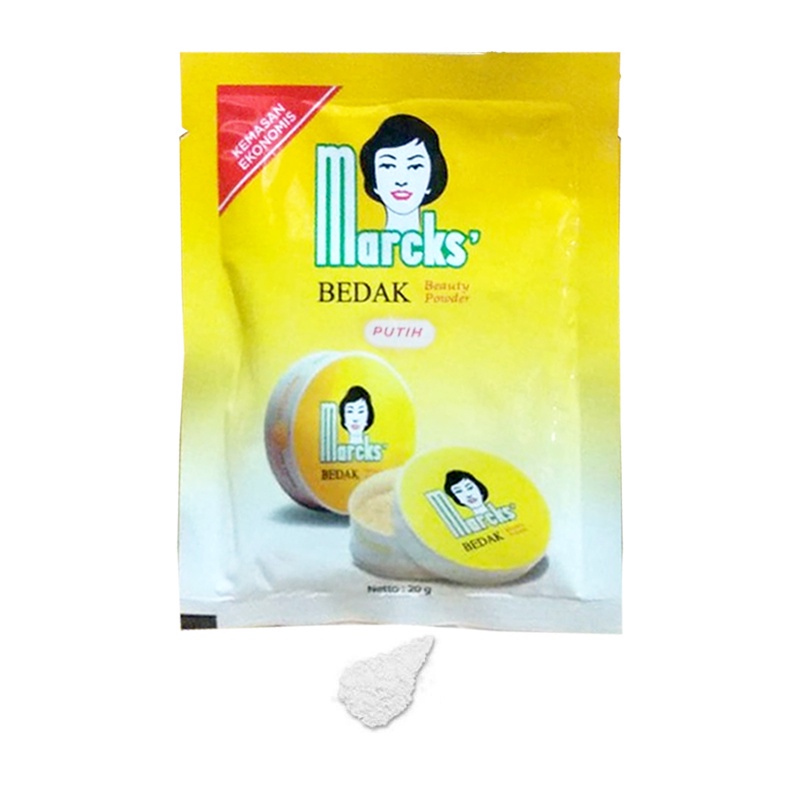 ✿ELYSABETHME✿ Marcks bedak tabur REFIL  sachet murah by kimia farma isi ulang travel