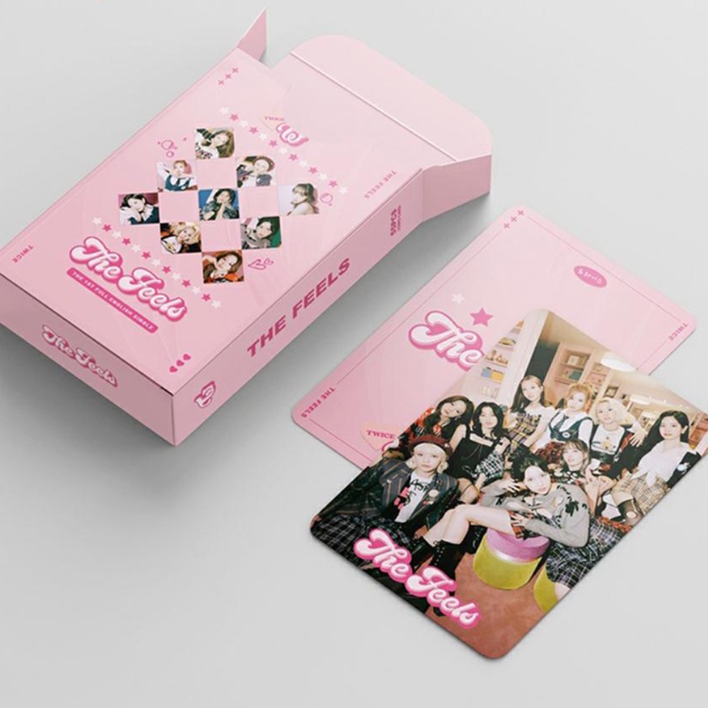 55pcs / set Kartu Lomo Foto TWICE 2021