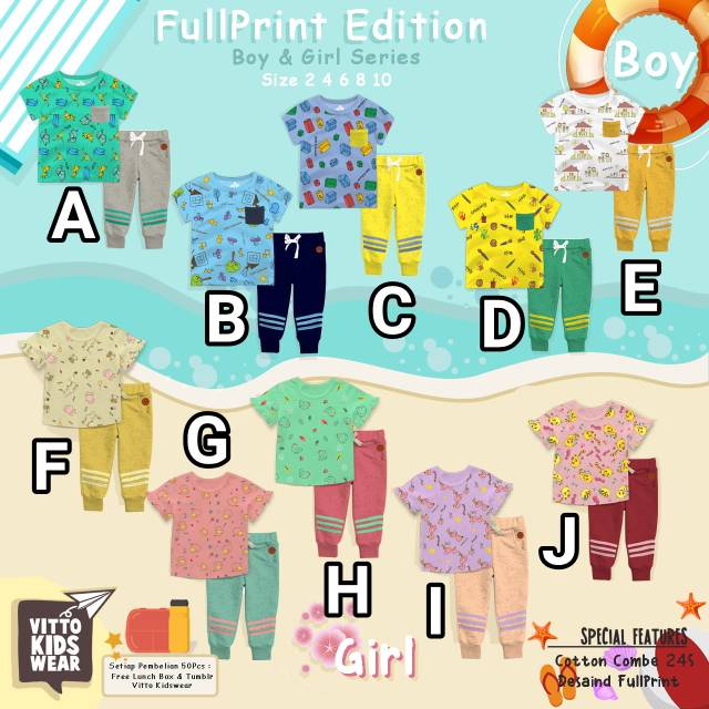Setelan Anak Vitto Kidswear