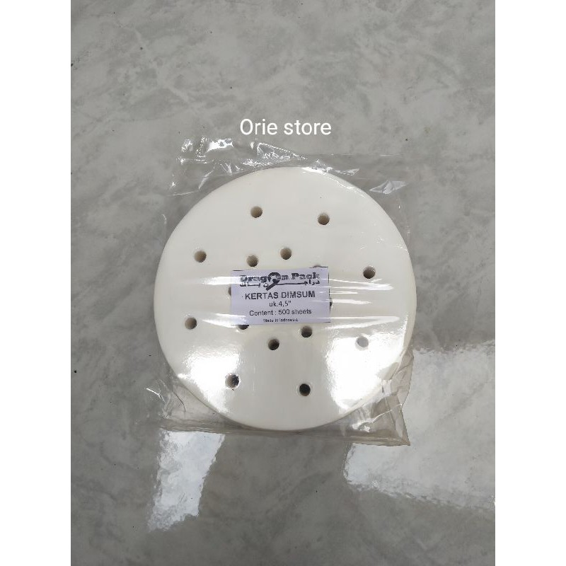 

Kertas dimsum 4,5" untuk klakat 15 cm 500 lembar