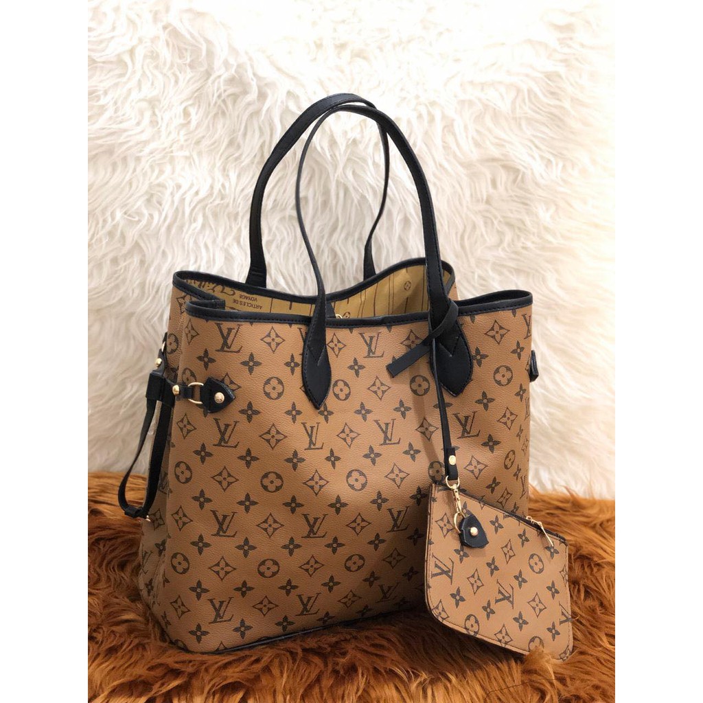 TAS BATAM TOTE BAG LV NEVERFULL UKURAN LARGE UKURAN 45 CM