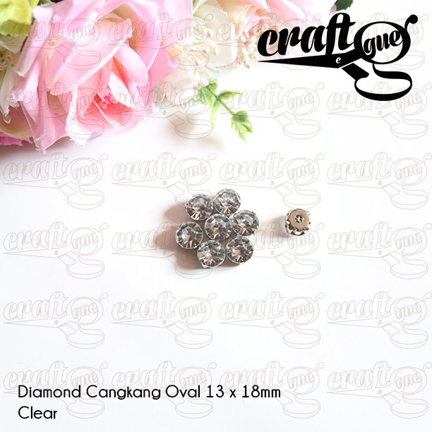 Diamond Cangkang Circle 10mm