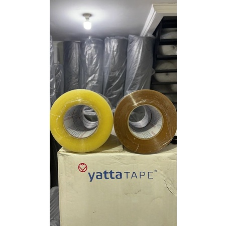 

SATUAN LAKBAN TEBAL 45mm x 500 yard rollcoklat dan bening