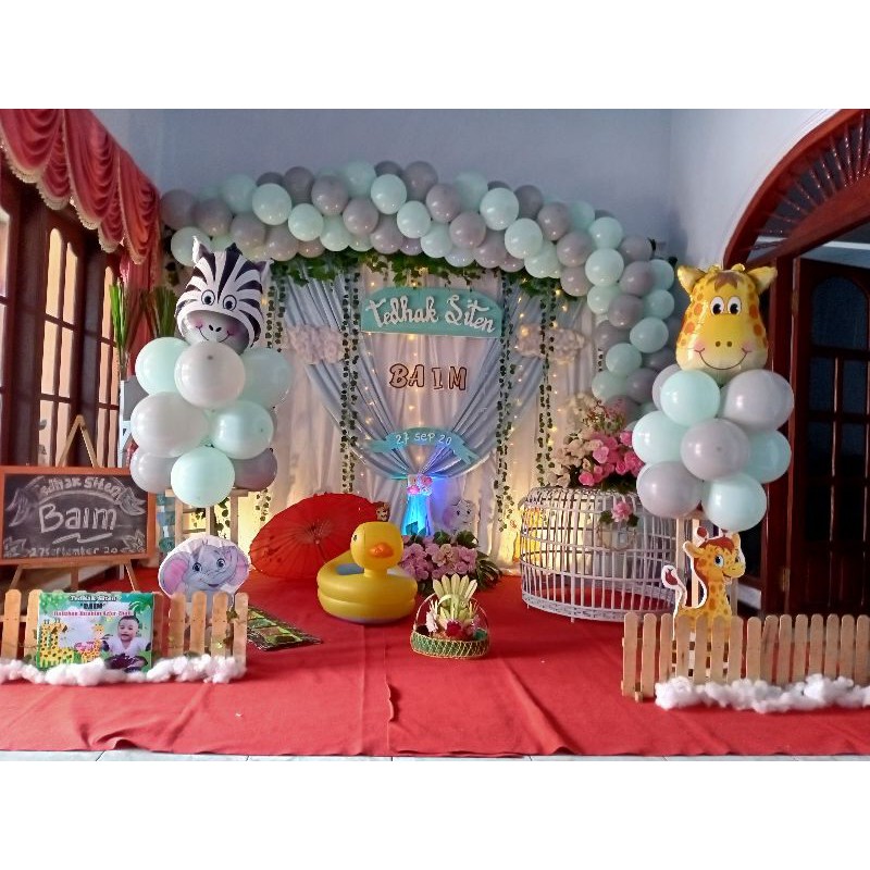 dekorasi tedhak siten