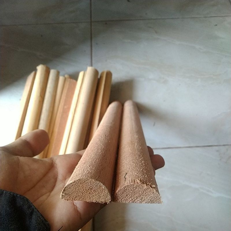 dowel setengah lingkaran ukuran 30 mm