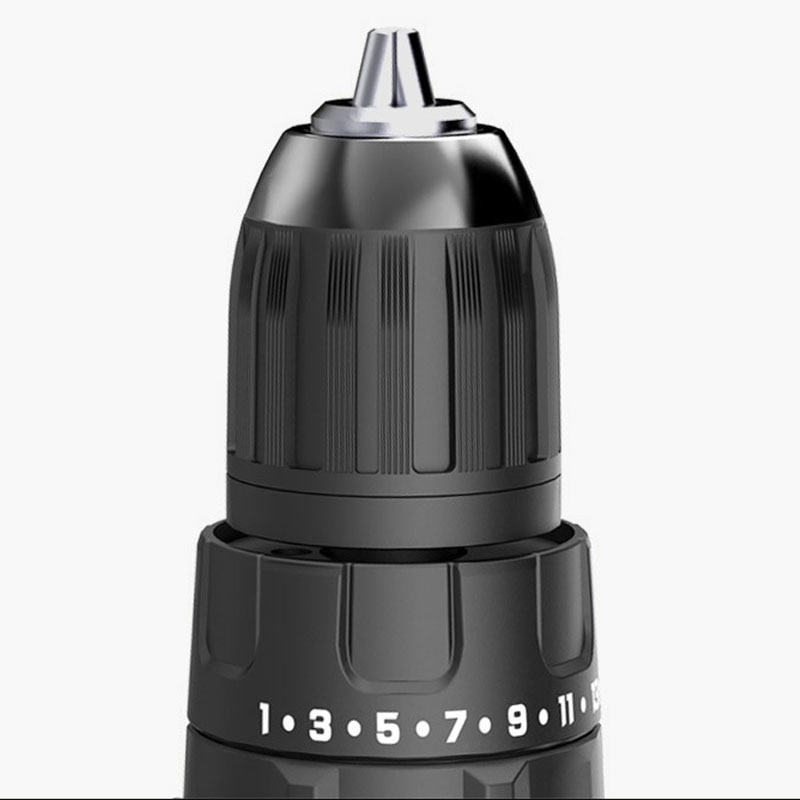 Mi Mijia Tonfon Wireless Cordless Power Drill Bor Listrik 12V Black/Blue