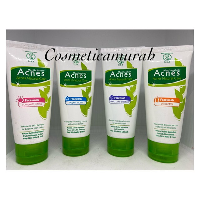 [ 50 ml ] Lengkap variant / acnes face wash / acnes facewash yogurt / acne facewash oil control || acnes deep pore cleanser