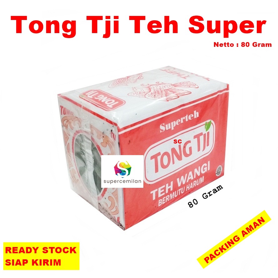 Tong Tji Super Jasmine Tea 40 gram, Teh Seduh 1PCS