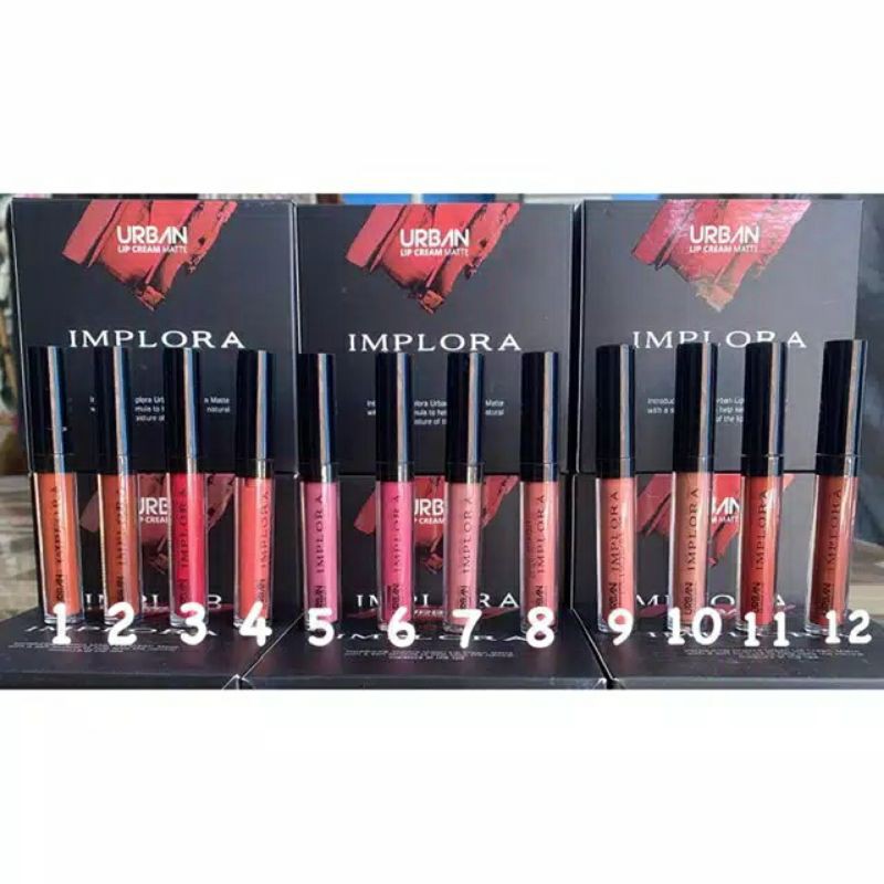 IMPLORA Urban Lip Cream Matte Original BPOM