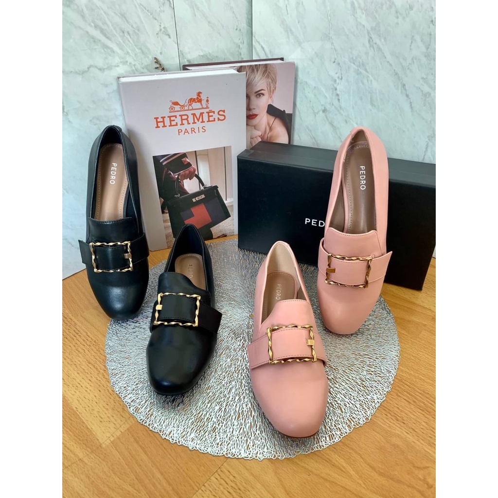 Pedro BUCKLE LEATHER LOAFERS 061