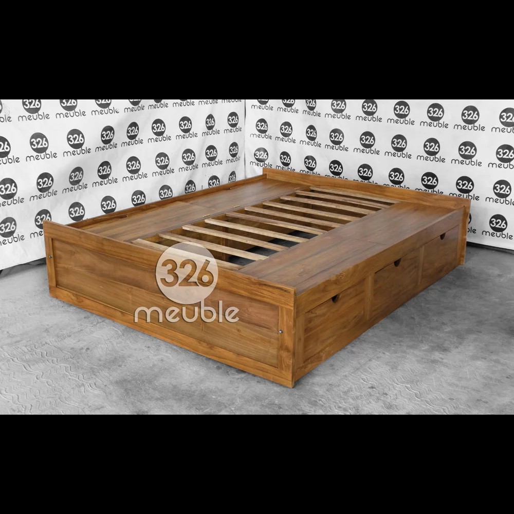 Tempat Tidur Minimalis Jati Mebel Jepara - Dipan Lesehan Jati