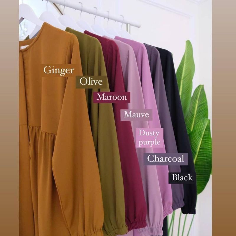 RUMAISHA ABAYA GINGER XL (ORI by Sabina Selly)
