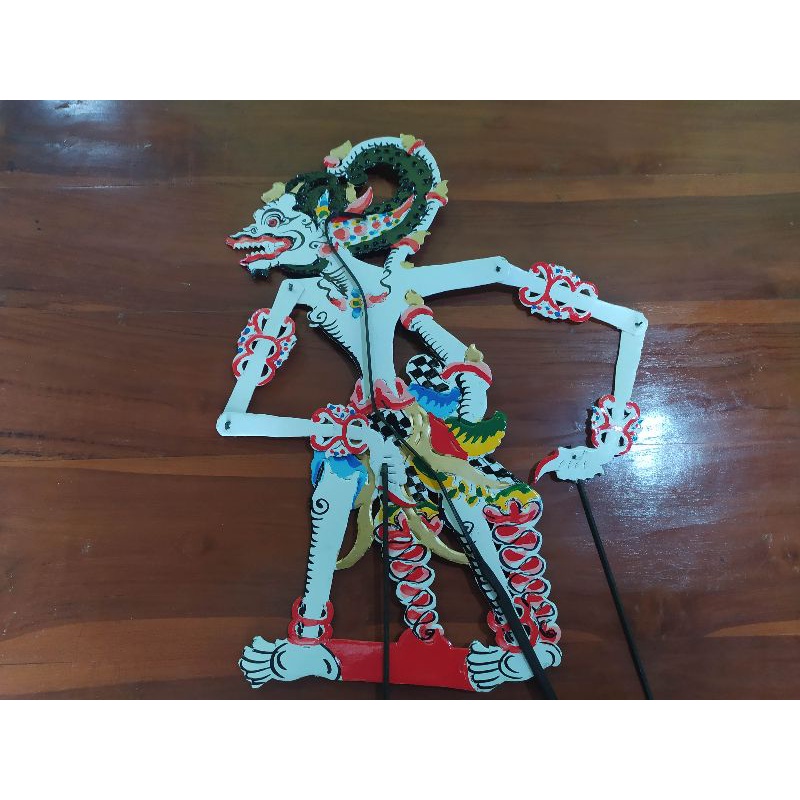wayang kulit kertas Anoman/Hanoman tinggi wayang -+50cm