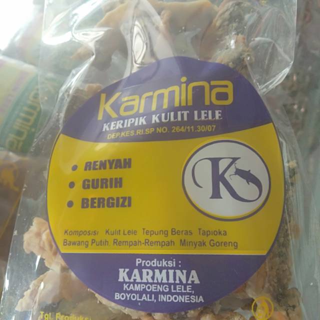 

Keripik kulit lele