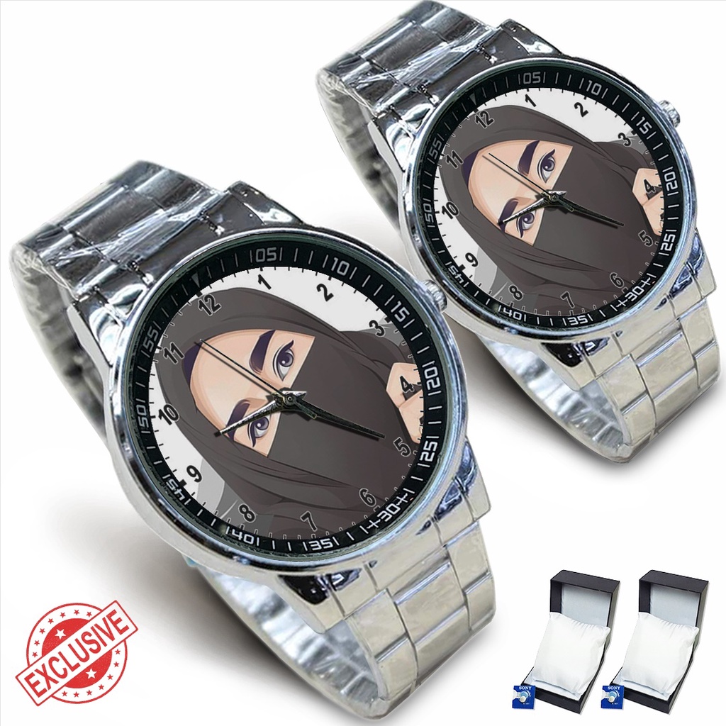 Jam Tangan Rantai Couple HIJAB - 5 (Nice)