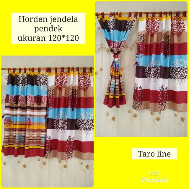 Gorden jendela minimalis murah