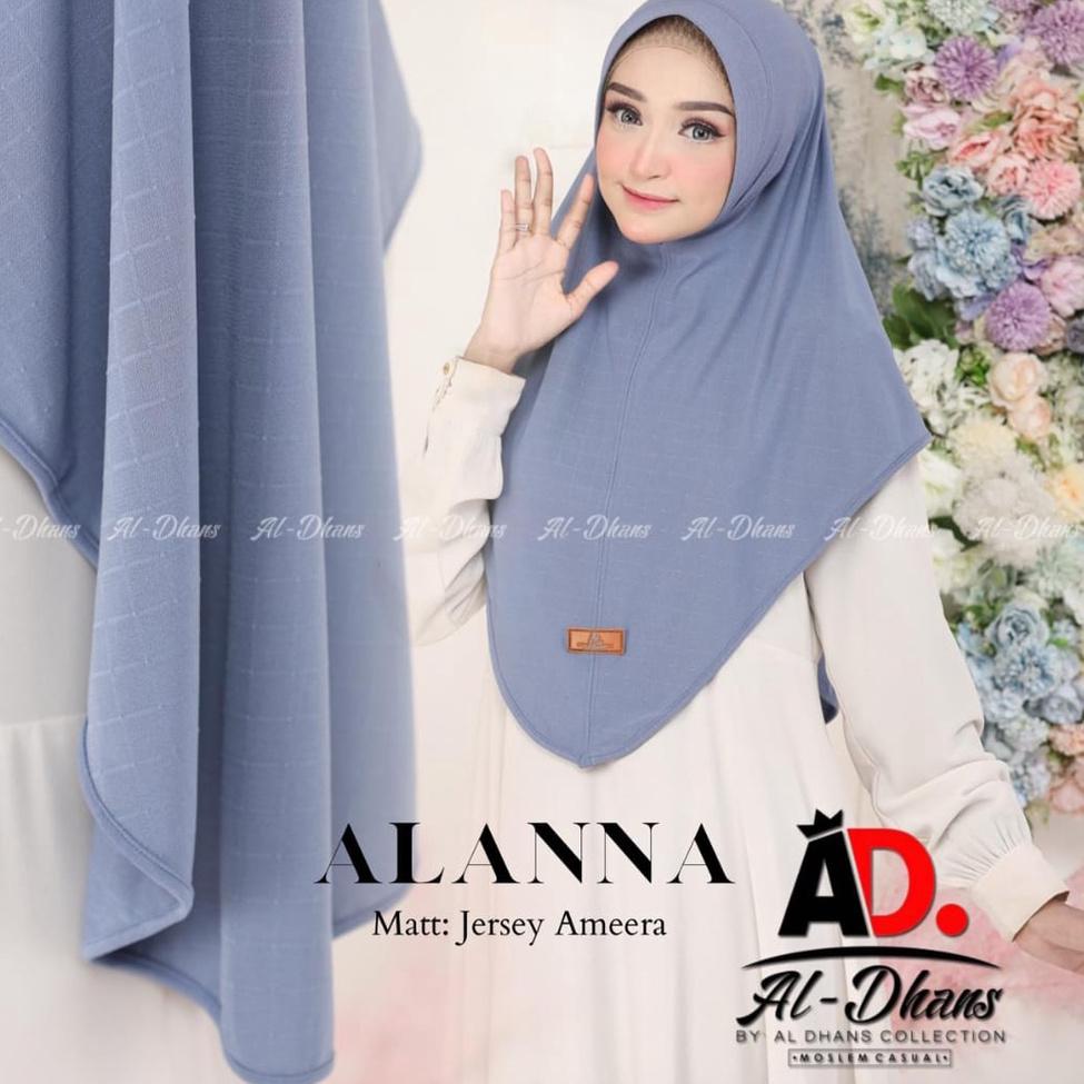 "BDD.25Au22ᴶ" 254 ALANNA ORI AL-DHANS ▪ Hijab Instan Pad Al Dhans ▪ Jilbab Jersey Ameera Aldhans